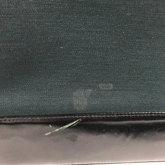 CHANEL CC CC Mark bag flap Shoulder Bag Jersey Black/Dark GreenBased - Picture 8 of 15